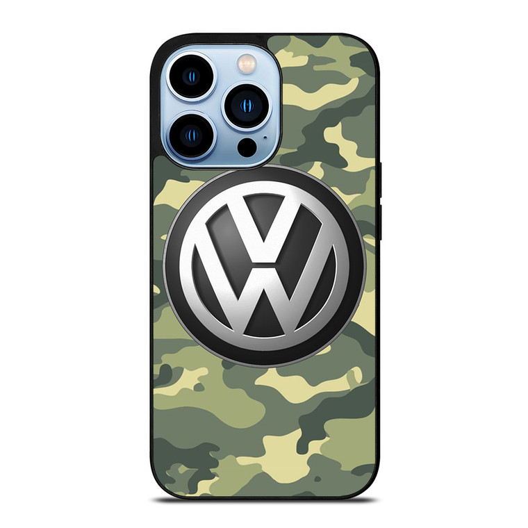 VOLKSWAGEN VW LOGO CAMO ICON iPhone 13 Pro Max Case Cover
