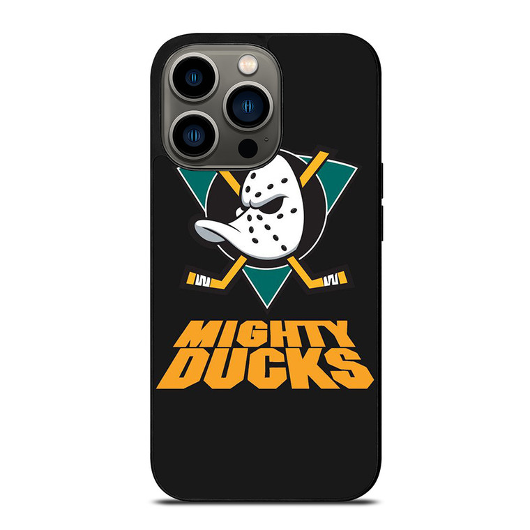 ANAHEIM DUCKS HOCKEY LOGO MIGHTY DUCKS iPhone 13 Pro Case Cover
