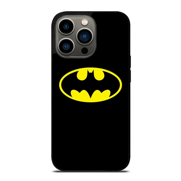 BATMAN CLASSIC RETRO LOGO DC SUPERHERO iPhone 13 Pro Case Cover