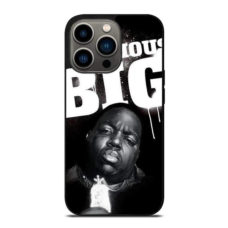 BIGGIE SMALL THE NOTORIOUS BIG RAPPER iPhone 13 Pro Case Cover