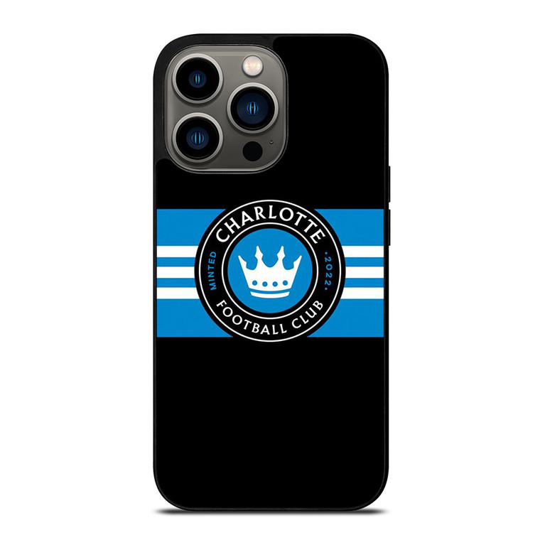 CHARLOTTE FOOTBALL CLUB MLS SOCCER TEAM iPhone 13 Pro Case Cover