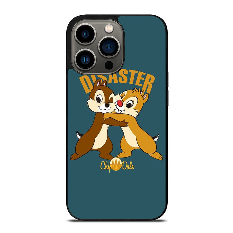 CHIP AND DALE DISNEY CARTOON MASTER OF DISASTER iPhone 13 Pro Case Cover