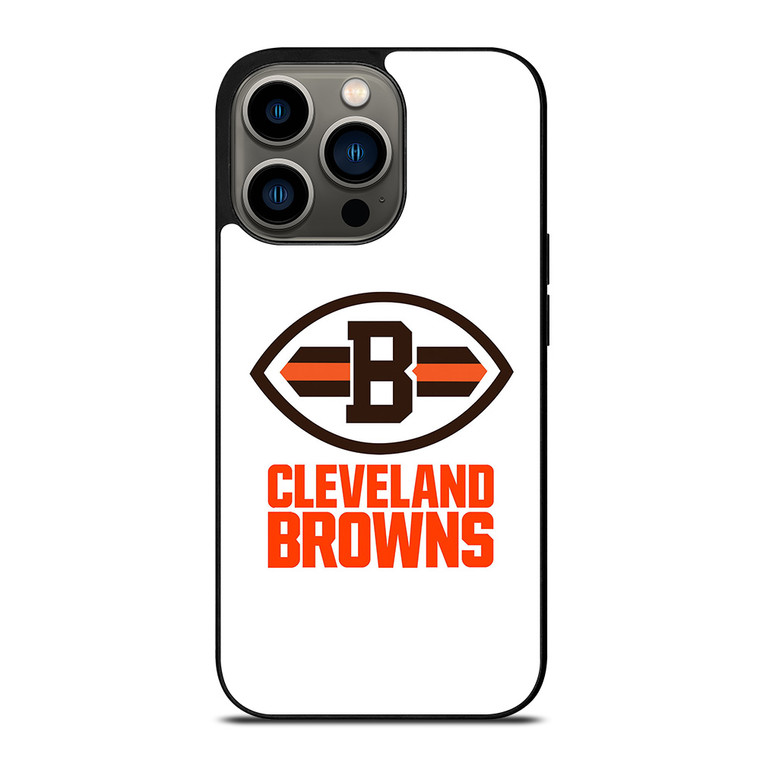 CLEVELAND BROWNS FOOTBALL LOGO ICON iPhone 13 Pro Case Cover