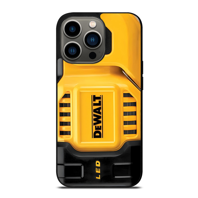 DEWALT TOOL LOGO JOBSITE LED SPOTLIGHT iPhone 13 Pro Case Cover