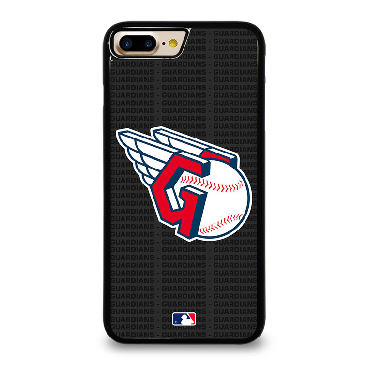 CLEVELAND GUARDIANS BASEBALL BLACK iPhone 7 / 8 Plus Case Cover