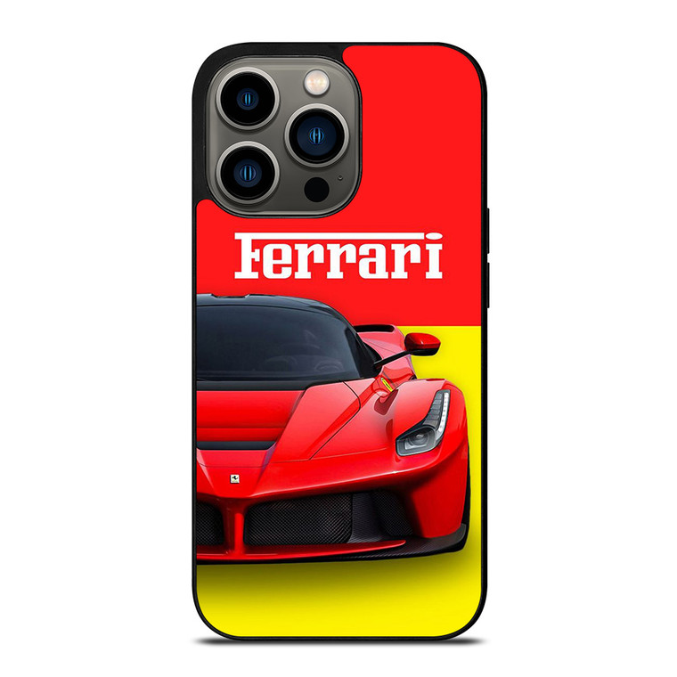 FERRARI LOGO RED CAR iPhone 13 Pro Case Cover