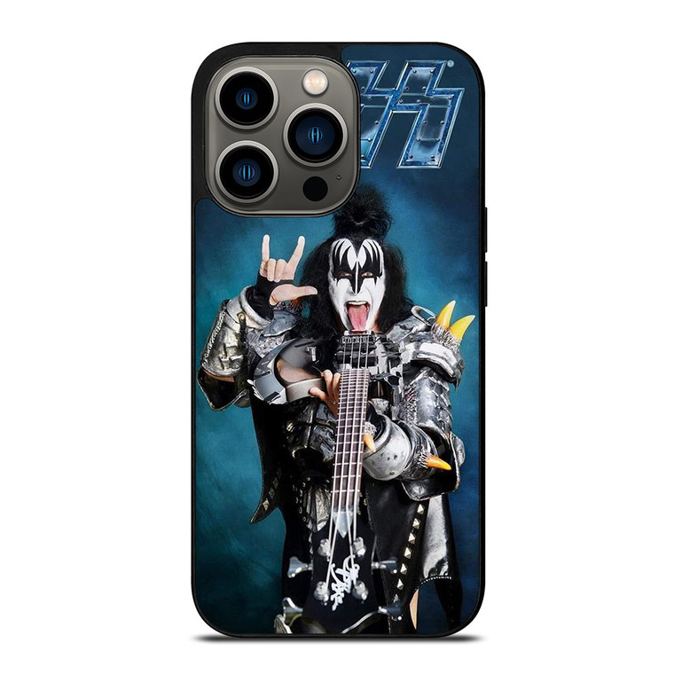 GENE SIMMONS KISS BASSIST iPhone 13 Pro Case Cover