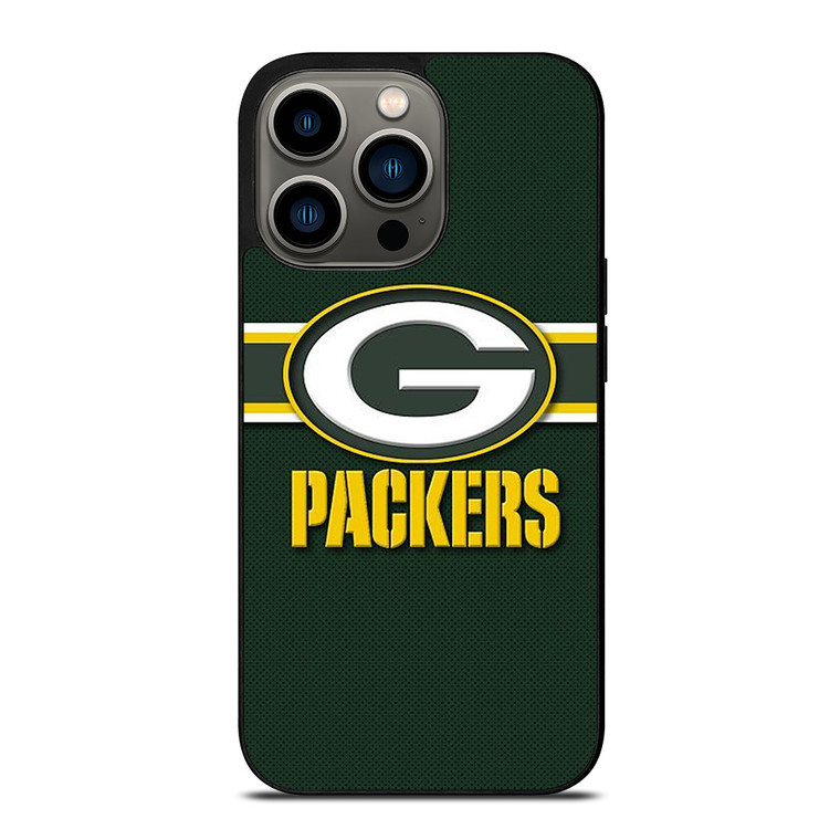 GREEN BAY PACKERS LOGO NFL TEAM FOOTBALL ICON iPhone 13 Pro Case Cover