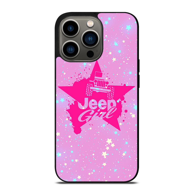 JEEP GIRL STAR LOGO iPhone 13 Pro Case Cover