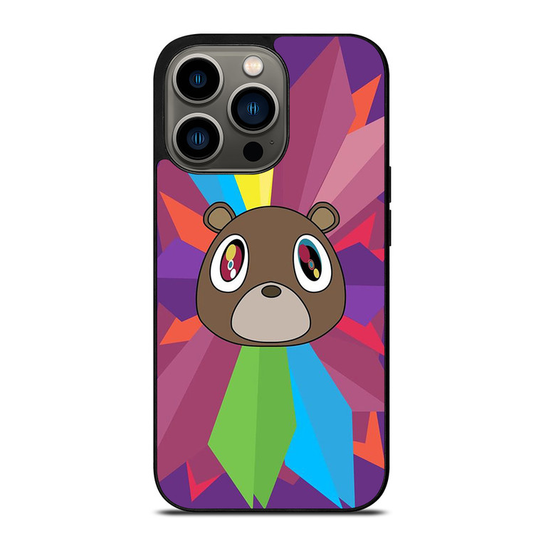 KANYE WEST DROPOUT BEAR FACE ICON iPhone 13 Pro Case Cover