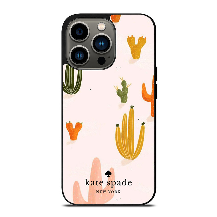 KATE SPADE NEW YORK LOGO CACTUS iPhone 13 Pro Case Cover
