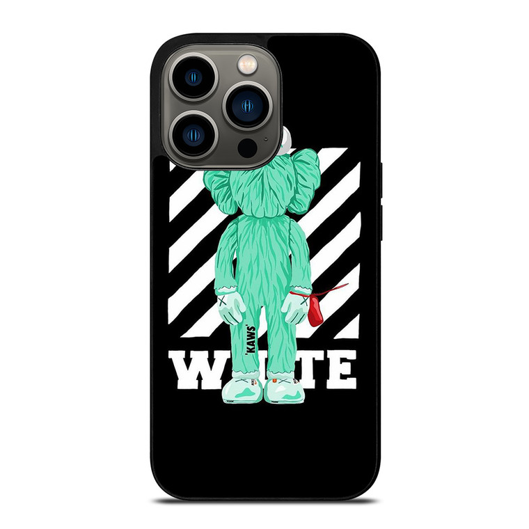 KAWS ICON OFF WHITE LOGO iPhone 13 Pro Case Cover