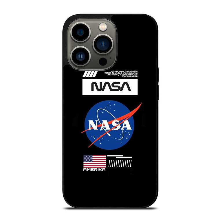 NASA AMERIKA LOGO iPhone 13 Pro Case Cover