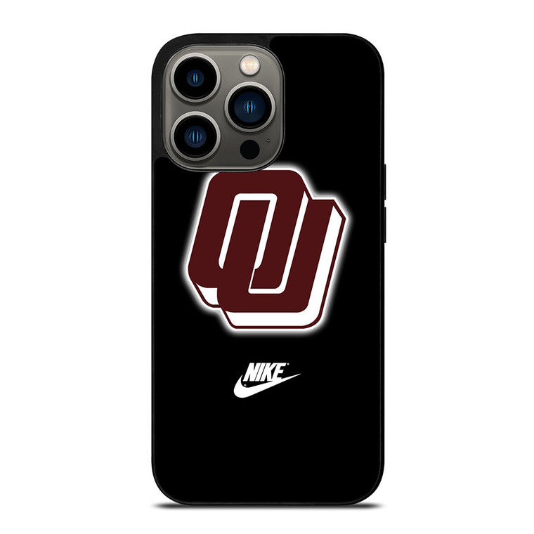 OKLAHOMA SOONERS UNIVERSITY FOOTBALL TEAM LOGO iPhone 13 Pro Case Cover