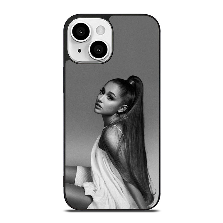 ARIANA GRANDE BLACK AND WHITE iPhone 13 Mini Case Cover