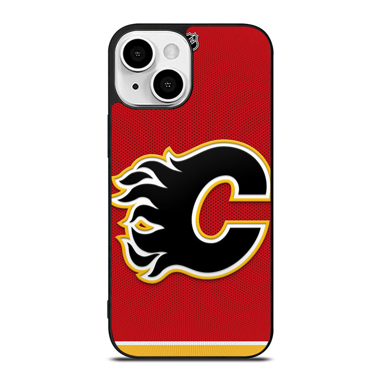 CALGARY FLAMES NHL HOCKEY TEAM LOGO iPhone 13 Mini Case Cover