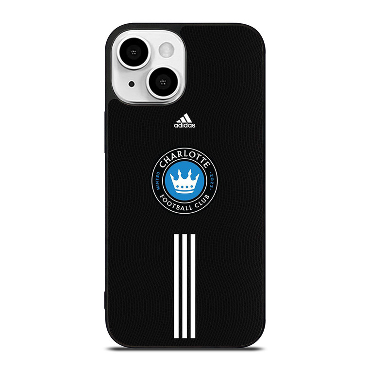CHARLOTTE FOOTBALL CLUB MLS SOCCER TEAM ADIDAS iPhone 13 Mini Case Cover