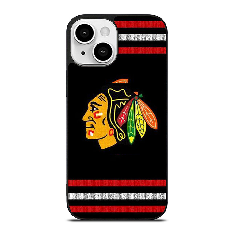 CHICAGO BLACKHAWKS HOCKEY TEAM LOGO ICON iPhone 13 Mini Case Cover