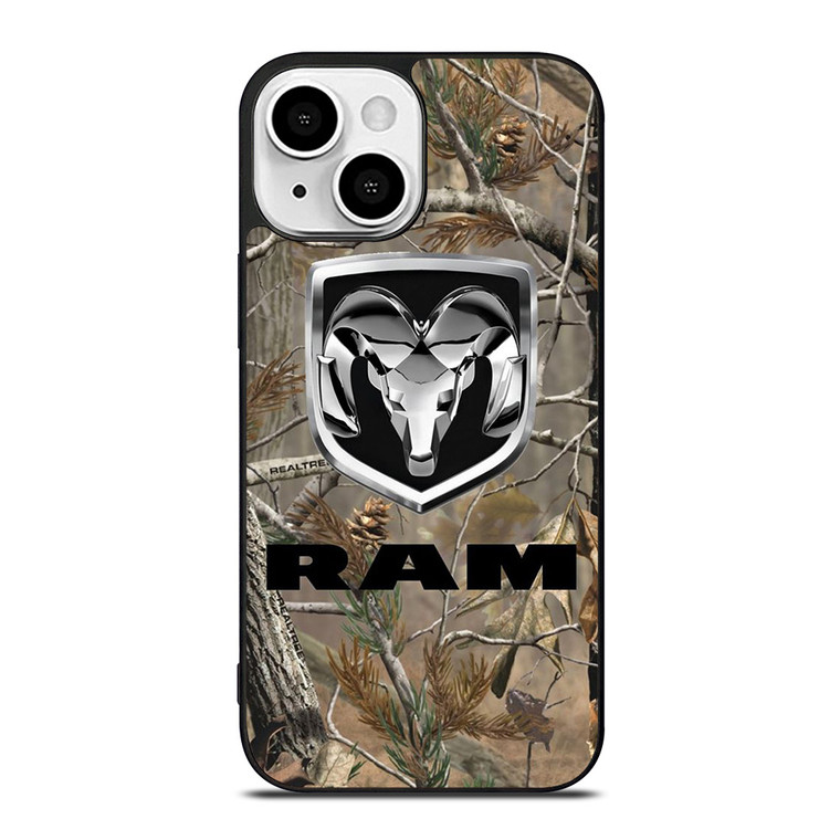 DODGE RAM TRUCK LOGO CAMO iPhone 13 Mini Case Cover