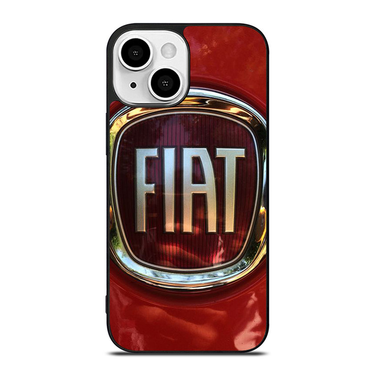 FIAT CAR RED LOGO iPhone 13 Mini Case Cover FIAT CAR RED LOGO iPhone 13 Mini Case Cover