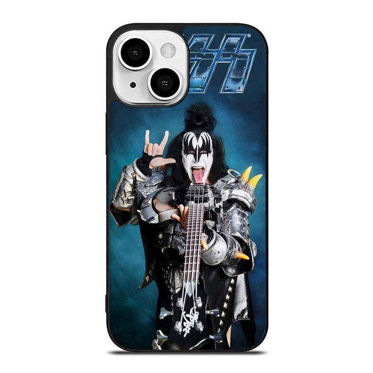 GENE SIMMONS KISS BASSIST iPhone 13 Mini Case Cover