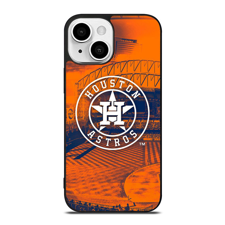HOUSTON ASTROS ICON MLB BASEBALL TEAM LOGO iPhone 13 Mini Case Cover