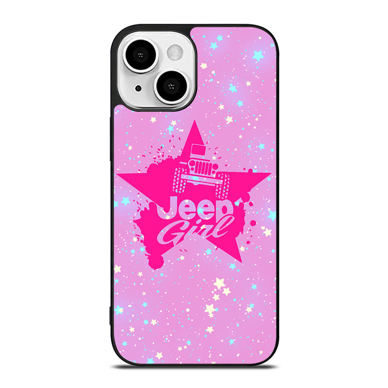 JEEP GIRL STAR LOGO iPhone 13 Mini Case Cover