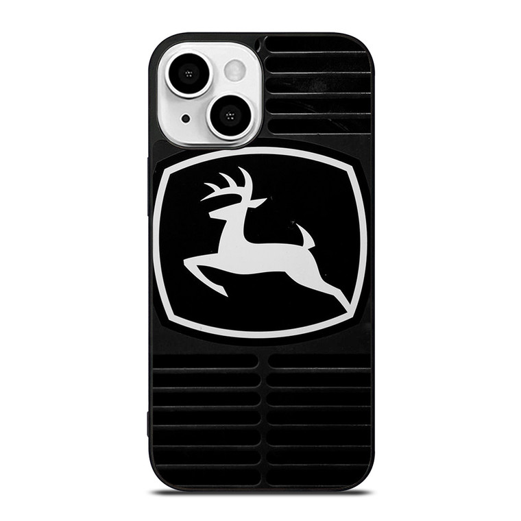 JOHN DEERE TRACTOR LOGO BLACK iPhone 13 Mini Case Cover