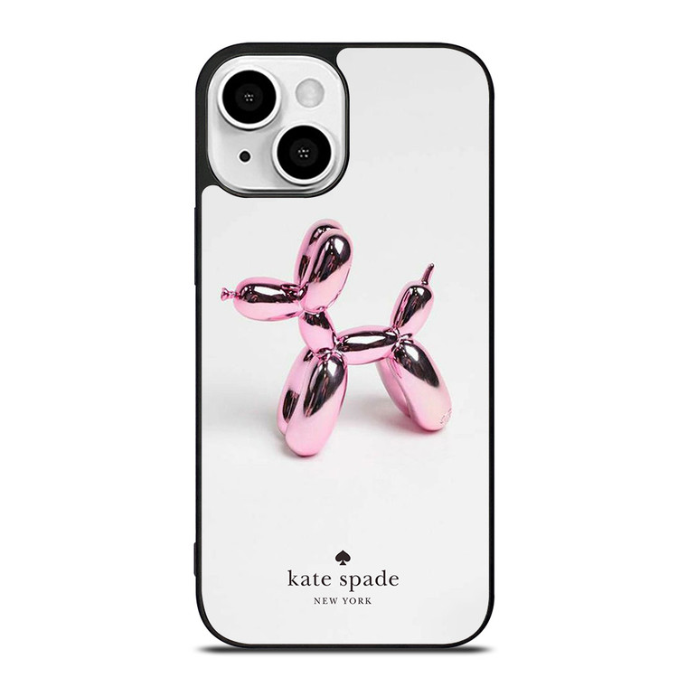 KATE SPADE NEW YORK LOGO DOG BALLOON iPhone 13 Mini Case Cover
