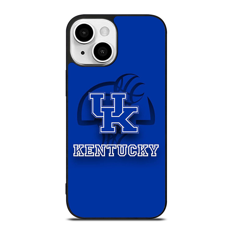 KENTUCKY WILD CATS UNIVERSITY BASKETBALL TEAM LOGO iPhone 13 Mini Case Cover