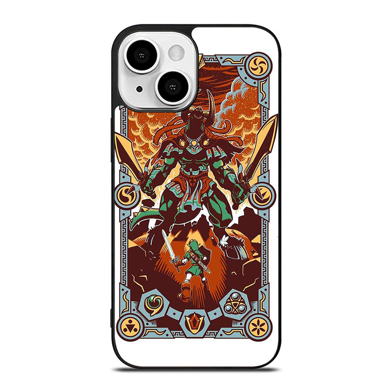 LEGEND OF ZELDA NINTENDO GAMES ART iPhone 13 Mini Case Cover