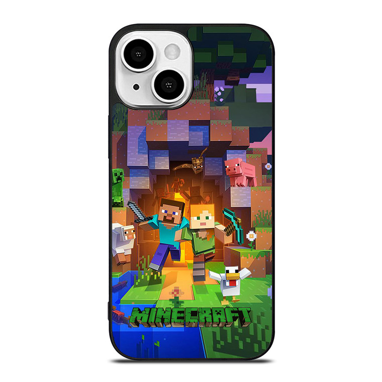 MINECRAFT GAMES WALLPAPER iPhone 13 Mini Case Cover