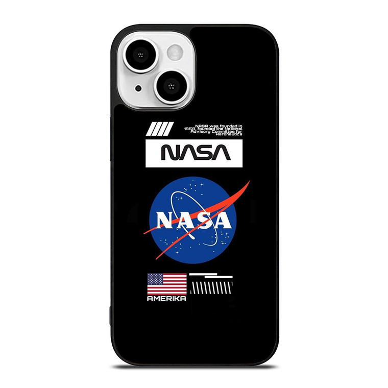 NASA AMERIKA LOGO iPhone 13 Mini Case Cover