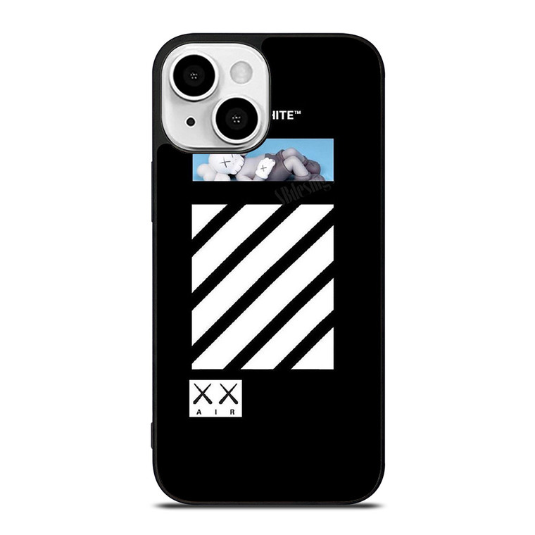 OFF WHITE KAWS AIR iPhone 13 Mini Case Cover
