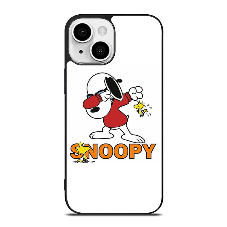 SNOOPY THE PEANUTS DAB STYLE iPhone 13 Mini Case Cover