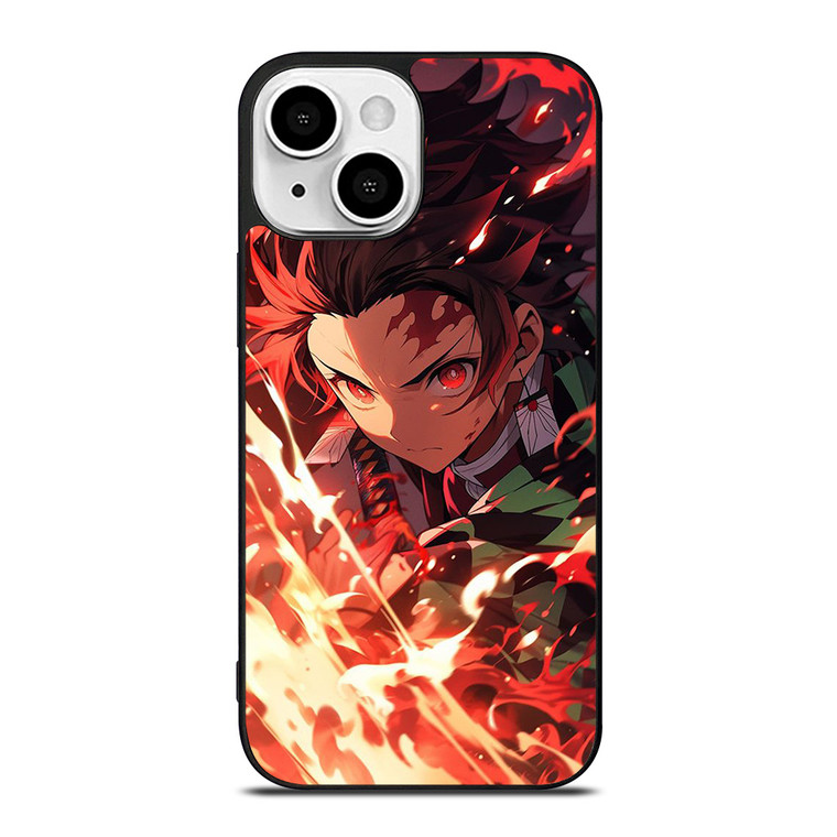 TANJIRO KAMADO DEMON SLAYER ANIME iPhone 13 Mini Case Cover
