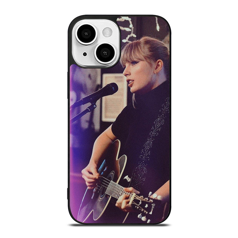 TAYLOR SWIFT LIVE WITH GUITAR iPhone 13 Mini Case Cover