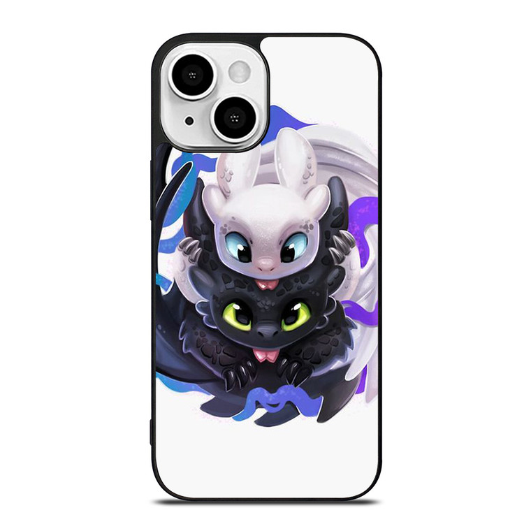 TOOTHLESS AND LIGHTFURY HOW TO TRAIN YOUR DRAGON iPhone 13 Mini Case Cover