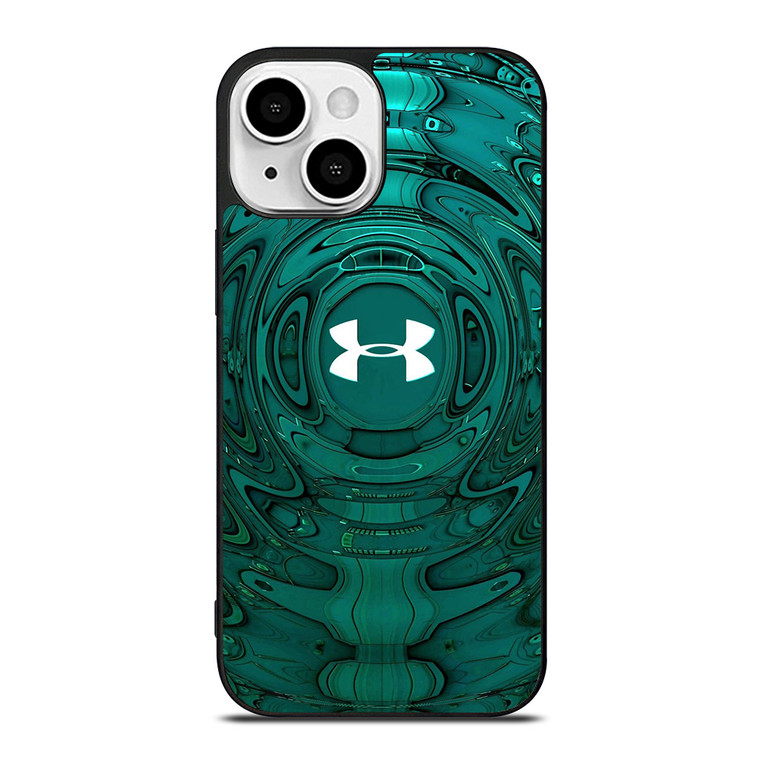 UNDER ARMOUR LOGO LIQUID GREEN iPhone 13 Mini Case Cover
