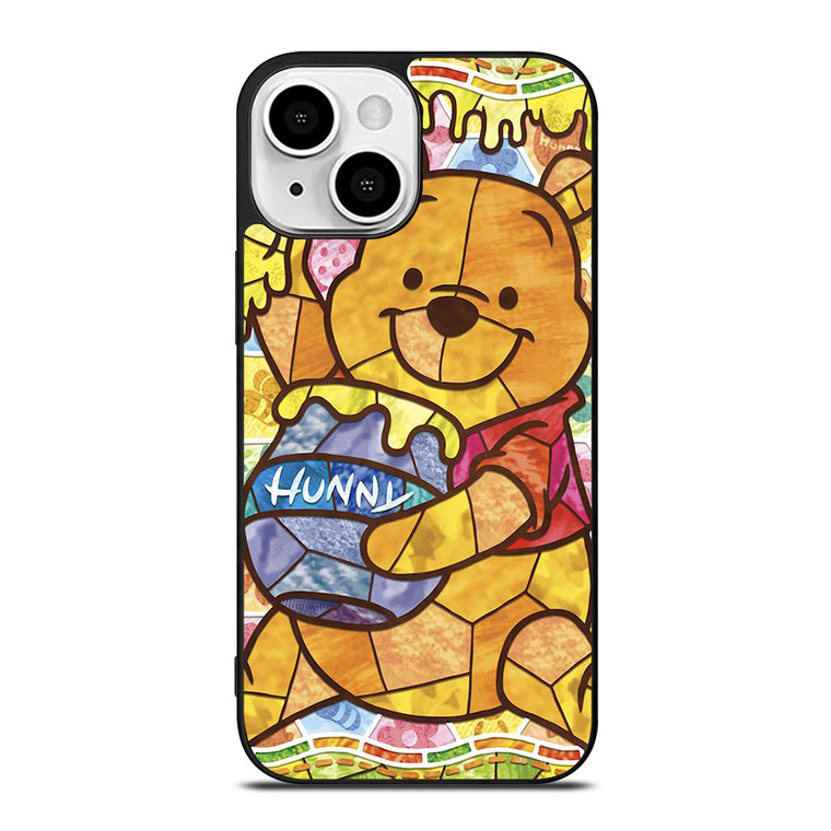 WINNIE THE POOH DISNEY MOZAIC ART iPhone 13 Mini Case Cover WINNIE THE POOH DISNEY MOZAIC ART iPhone 13 Mini Case Cover