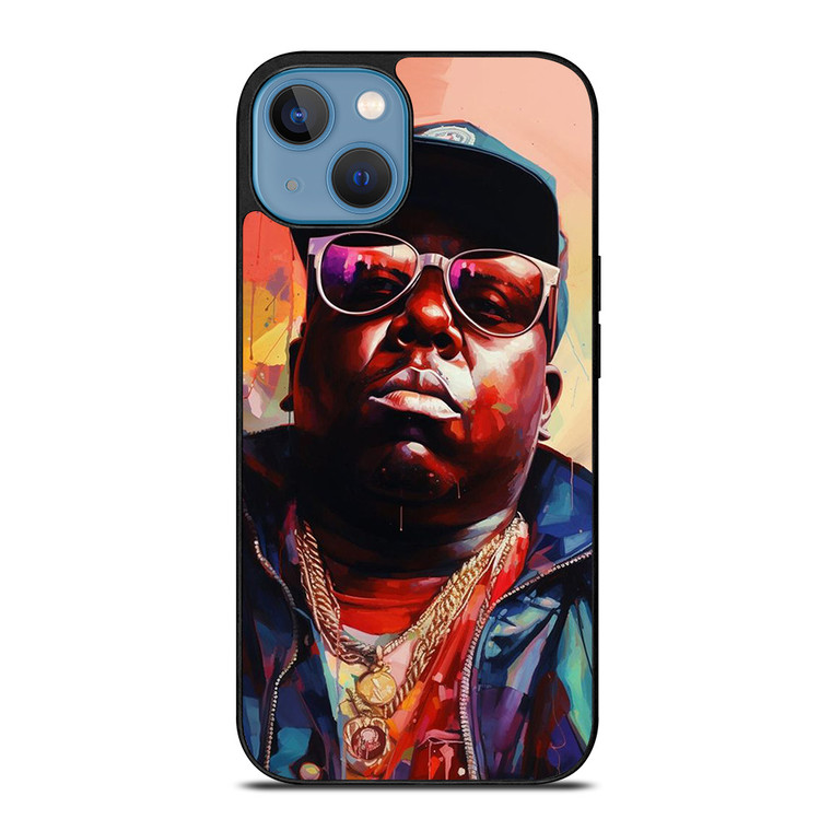 BIGGIE SMALL NOTORIOUS BIG RAPPER ART iPhone 13 Case Cover