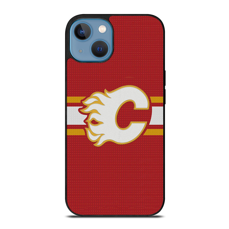 CALGARY FLAMES HOCKEY TEAM LOGO iPhone 13 Case Cover