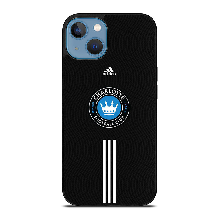 CHARLOTTE FOOTBALL CLUB MLS SOCCER TEAM ADIDAS iPhone 13 Case Cover