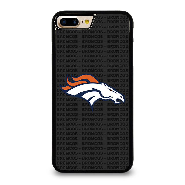 DENVER BRONCOS FOOTBALL TEXT iPhone 7 / 8 Plus Case Cover