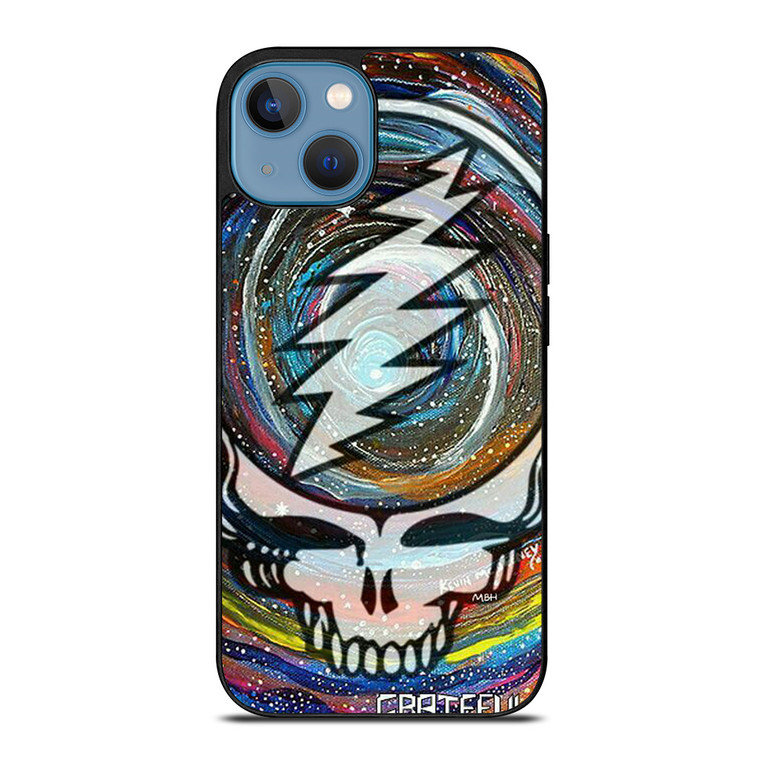 GRATEFUL DEAD SKULL NEBULA iPhone 13 Case Cover