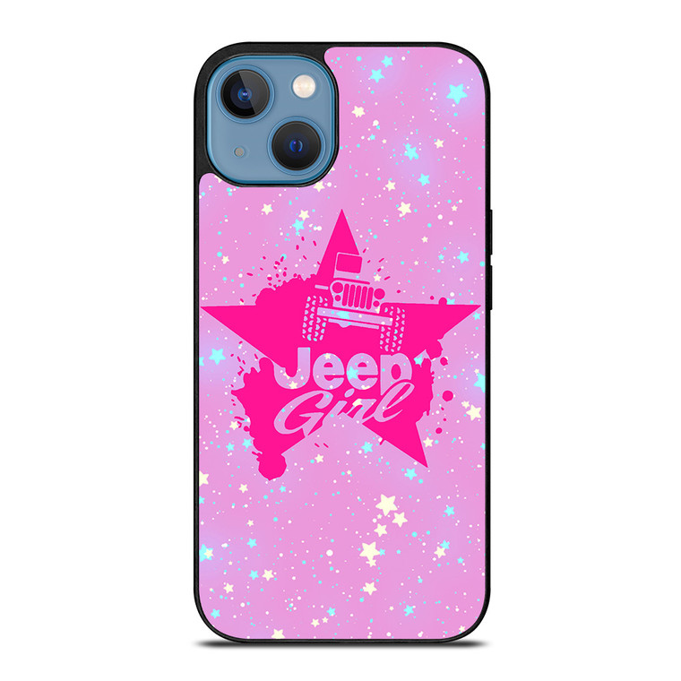 JEEP GIRL STAR LOGO iPhone 13 Case Cover