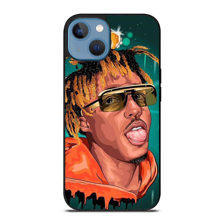 JUICE WRLD RAPPER FACE ART iPhone 13 Case Cover