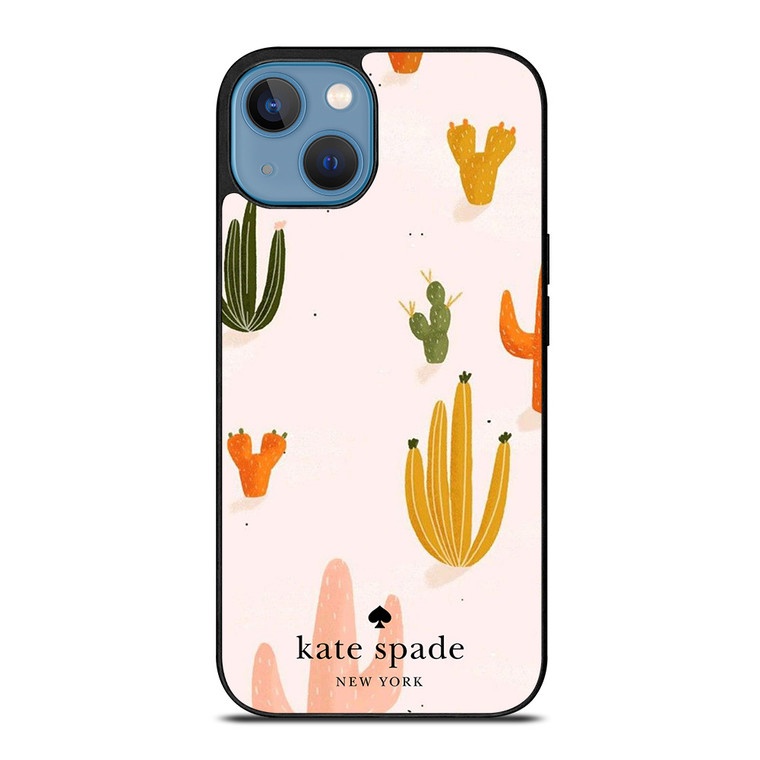 KATE SPADE NEW YORK LOGO CACTUS iPhone 13 Case Cover
