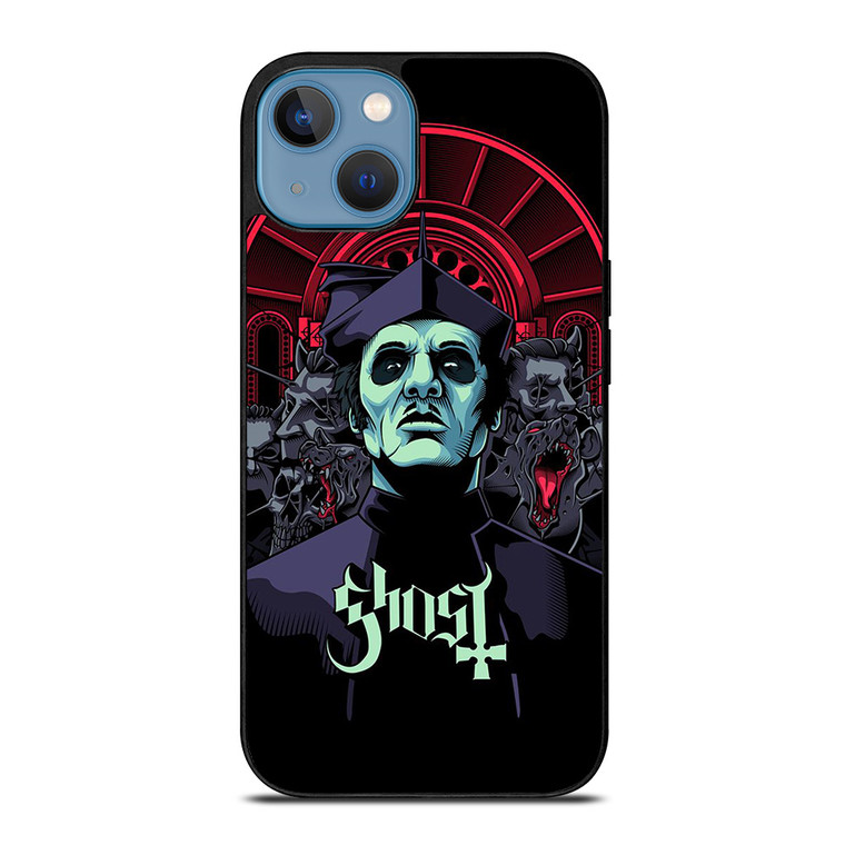 LOGO GHOST ROCK BAND ICON iPhone 13 Case Cover