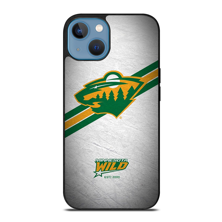 MINNESOTA WILD LOGO NHL HOCKEY TEAM ICON iPhone 13 Case Cover